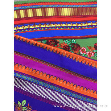 Rayon Satin 60S Printing Woven Fabric